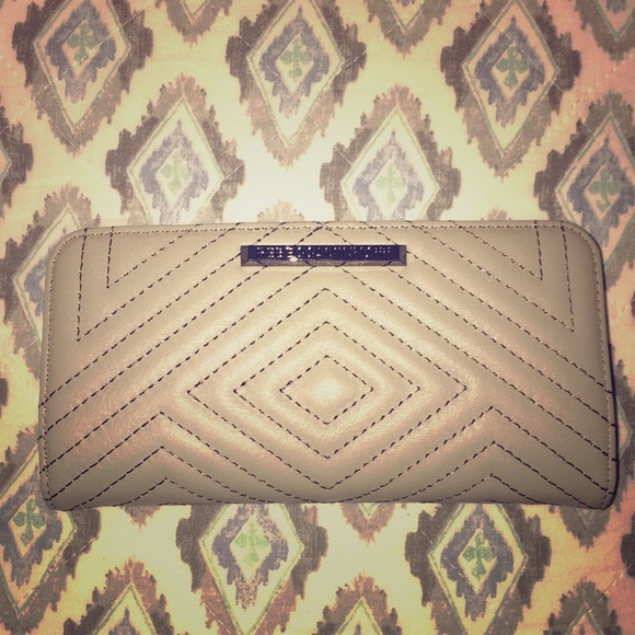 Rebecca Minkoff Taupe Wallet - Picture 1 of 5
